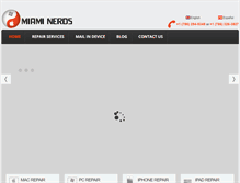 Tablet Screenshot of miaminerds.com